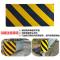 曼彩高速公路反光贴 黄黑反光膜120cm*50M 1卷/箱 斜纹间距10CM PET+铝基