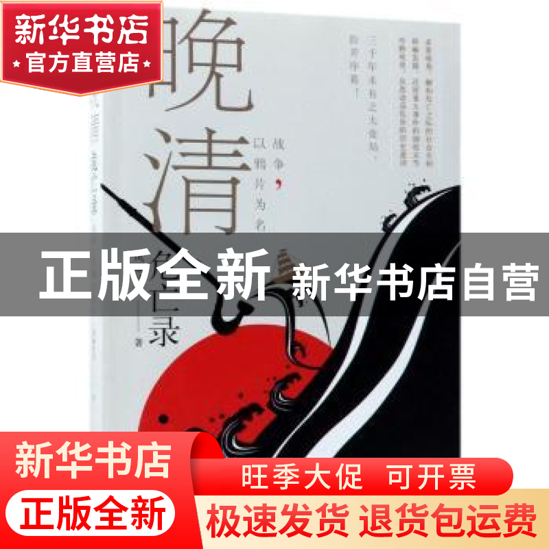 正版 晚清危亡录:战争,以鸦片为名 凤城杜哥著 天津人民出版社 9高清大图