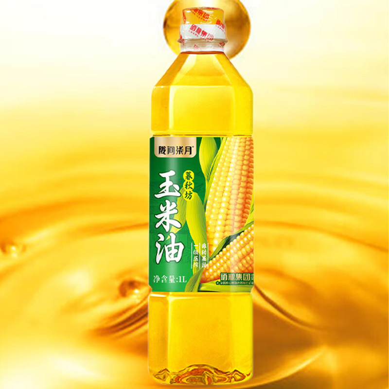 陇间柒月玉米油低温压榨非转基因暮秋坊玉米油1L高清大图