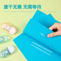 得力(deli)TG100-8点点胶高粘度胶带透明双面胶强力手账无痕网格手帐透明胶胶布点胶笔固定错题胶贴不留痕儿童手工胶