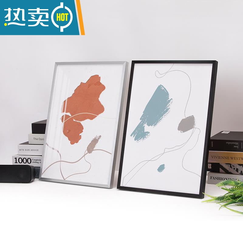敬平铝合金相框挂墙a4金属画框装裱8K框A3拼图裱框A2定制框架挂画16寸 清金色 12寸[25.4*30.5厘米]挂墙高清大图