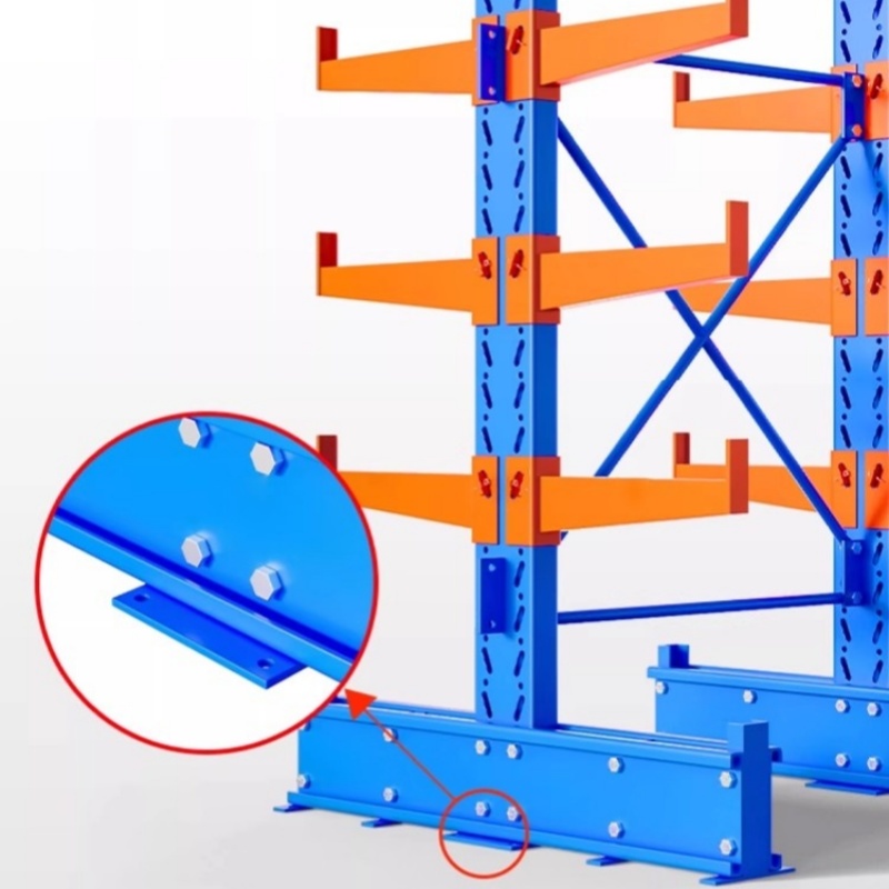 璎蕙 悬臂货架 4层单面 个高清大图