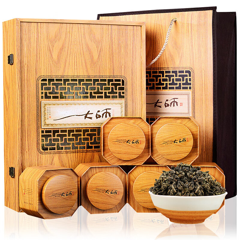 润虎茶叶乌龙茶古道铁观音浓香型一级浓香铁观音大师礼盒504g高清大图