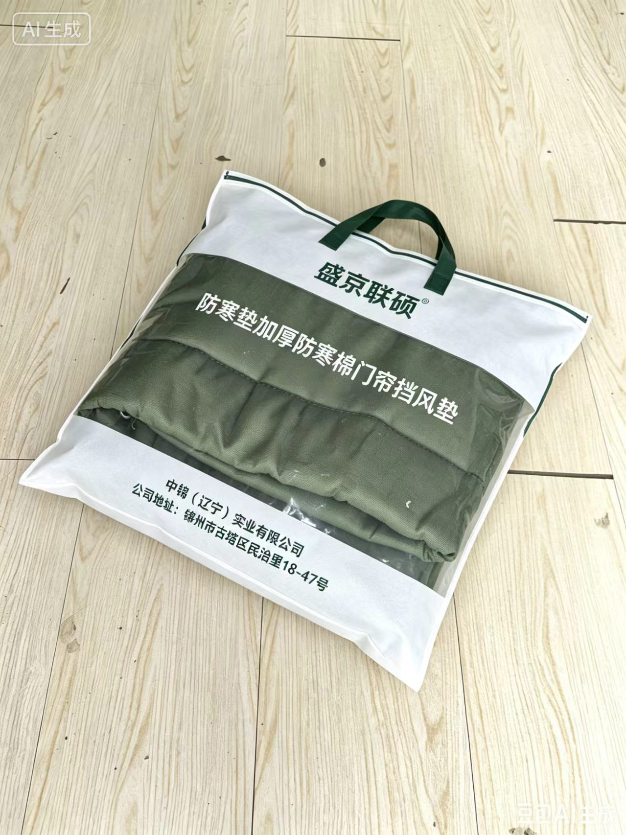 盛京联硕 防寒垫 加厚防寒棉门帘 防风棉垫 1.1×2米[宽×高]个高清大图
