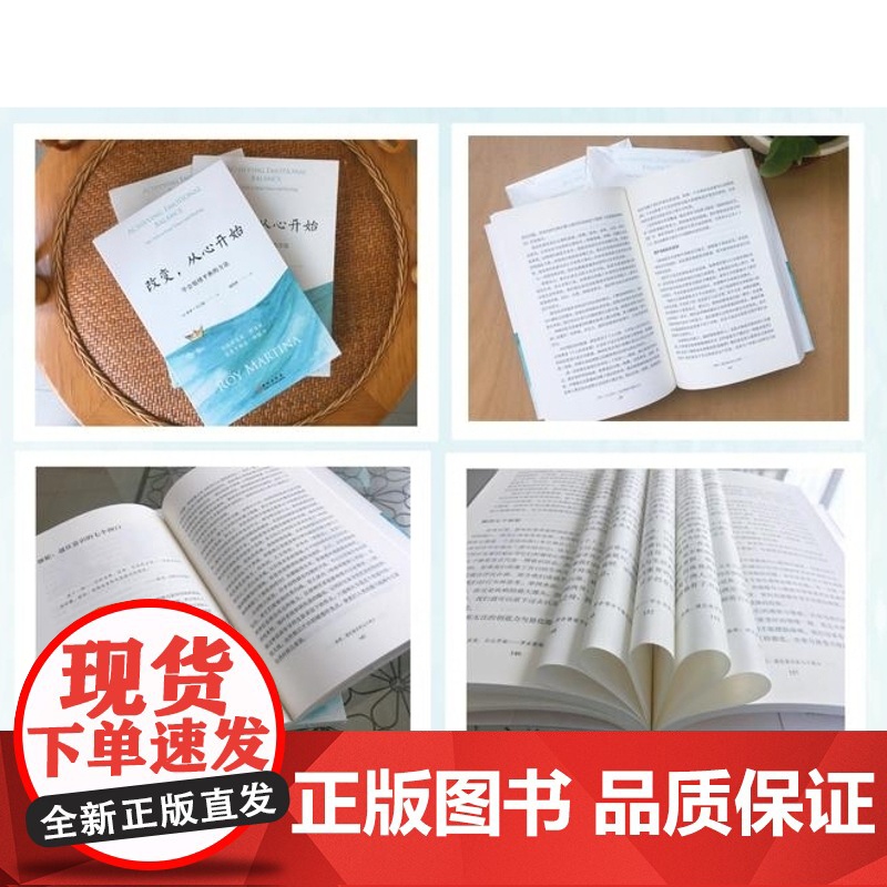改变 从心开始 新修订版 学会情绪平衡的方法 胡因梦翻译并作序 (荷)罗伊·马丁纳 著 华文出版社 正版书籍高清大图