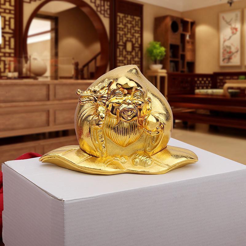 美帮汇八运物东方寿星公合金摆 健康增寿大寿星摆件高清大图