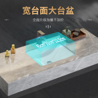 联勒(uniler)智能岩板浴室柜组合轻奢现代简约卫生间一体洗漱台洗手洗脸盆定制