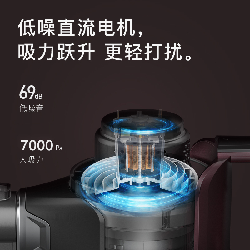 美的（Midea）吸尘器 无线无绳手持式 小型家用吸猫毛狗毛 P3-lady