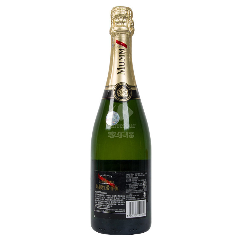 玛姆 红带香槟年份干型750ml 单支装