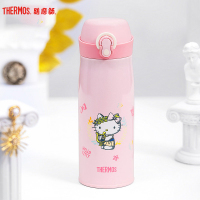 膳魔师（THERMOS）大英TCMI-400S-KTBM Hellokitty系列高真空不锈钢水杯便携车载杯子 保温杯