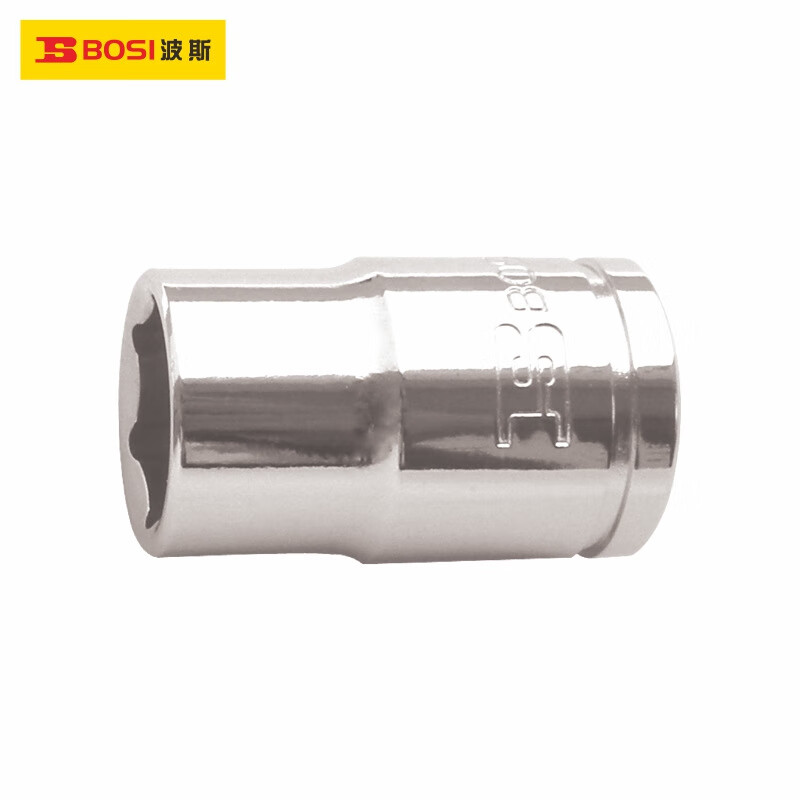 波斯(BOSi) BS362906 10mm系列公制镜面短套筒6mm(12支装)