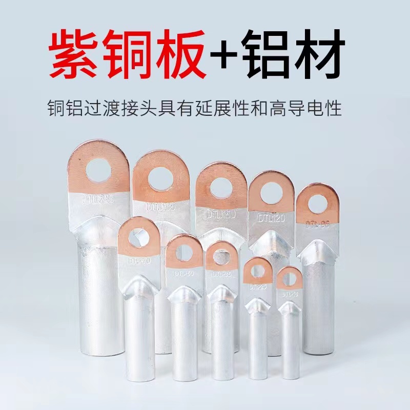 伟鹏双兴 铜铝鼻子DTL接线端子 DTL-25mm²个高清大图