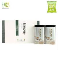 JR[2021新茶顺丰发货]G20峰会指定用茶 纯手工炒制 西湖龙冠龙井茶 木碗钉雨前一级清香典范纯茶组合装200g