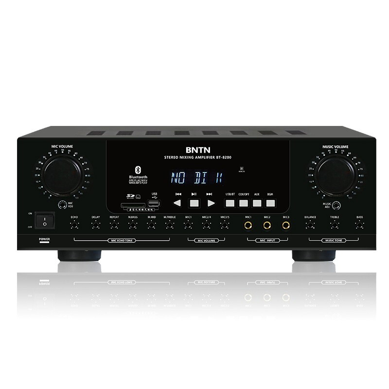 奔腾(BNTN) 家庭影院KTV音响全套装会议室音响功放包房壁挂音箱无线鹅颈话筒卡拉OK蓝牙功放8200配450高清大图