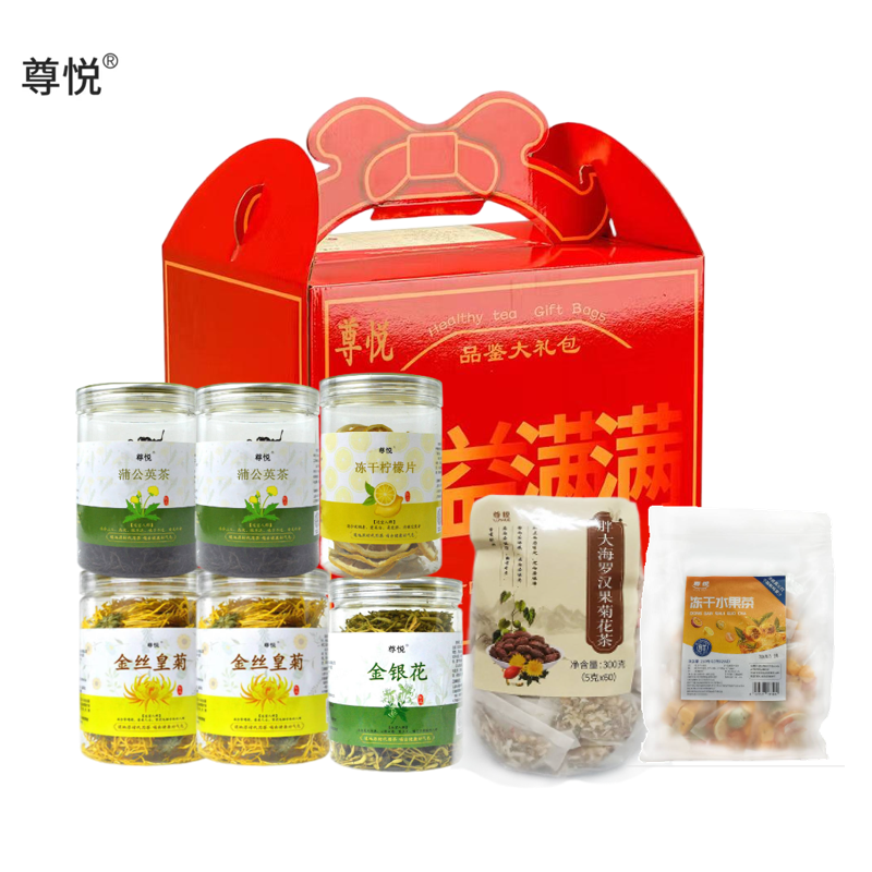 尊悦 防暑礼盒(可定制)900g 盒高清大图