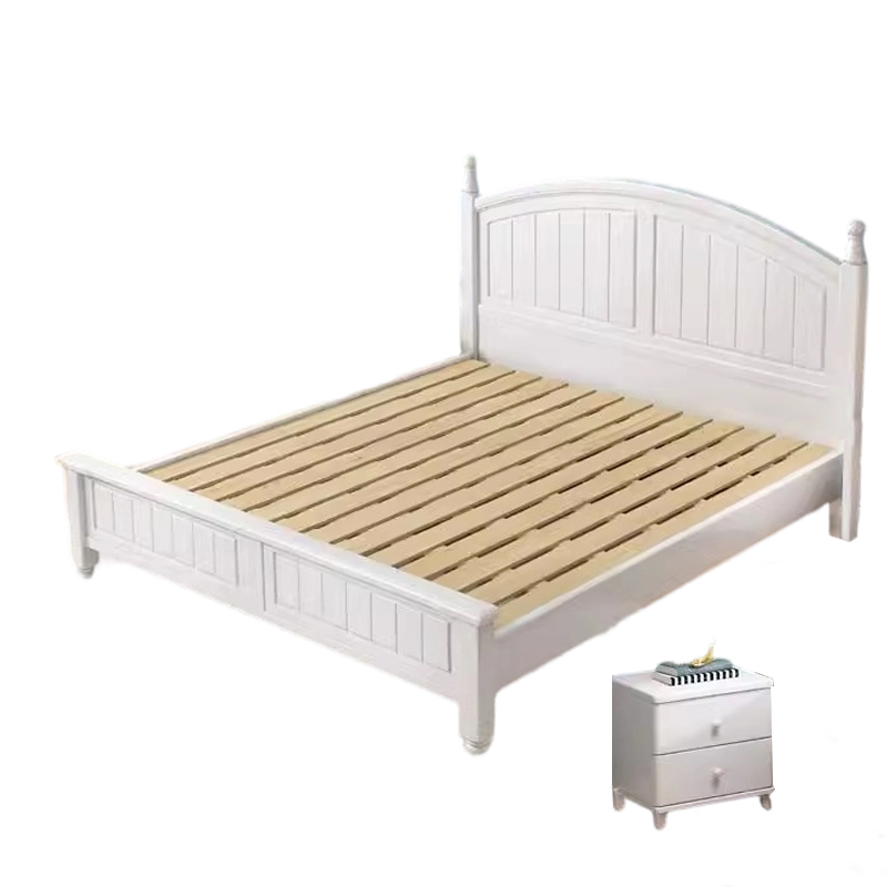 怡卓欧床+床头柜组合套高清大图