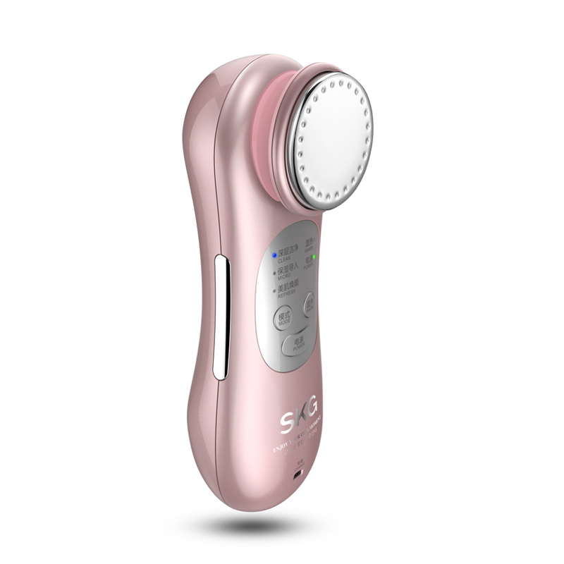 SKG 4112美容仪洁面仪离子导入导出美容仪导出家用脸部仪高清大图