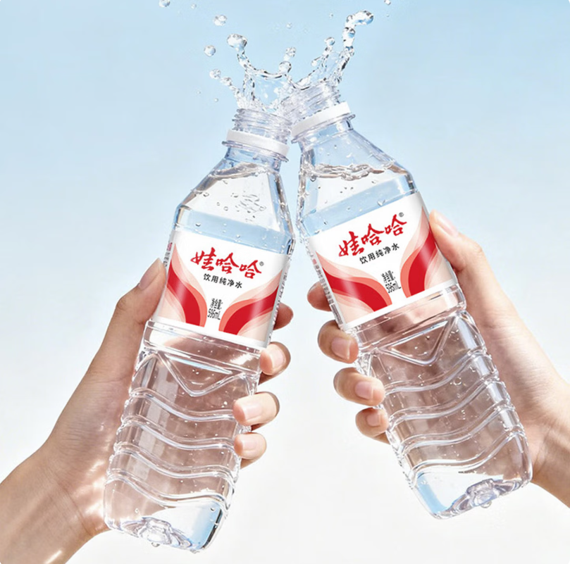 娃哈哈 矿泉水 596mL*24瓶高清大图