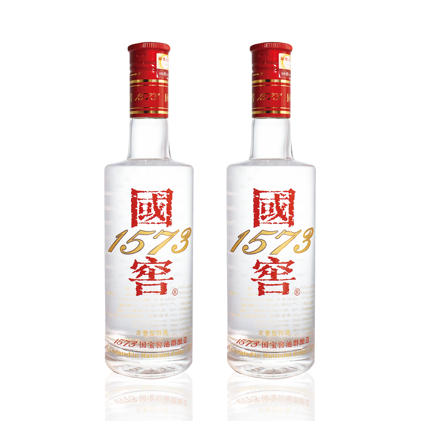 泸州老窖 国窖1573 52度250ml*2 光瓶版 浓香型白酒高清大图