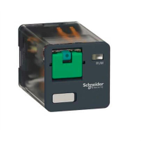 施耐德 Schneider Electric 通用型继电器，2CO(圆针)，不带LED，24VAC，10个/包