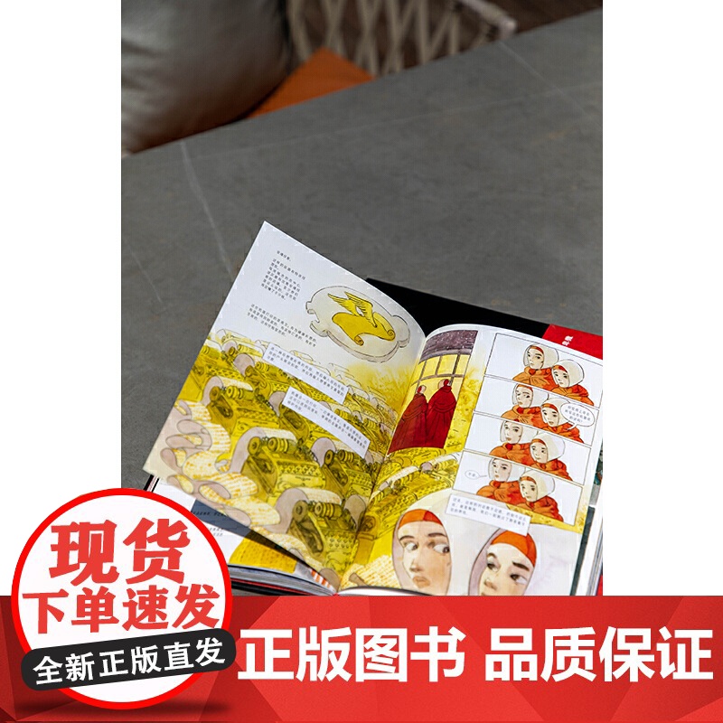 当当专享海报 使女的故事 图像小说 风靡全球的经典小说改编漫画 原作者指定艺术家耗时三年完成 外国文学现象级经典小说动漫高清大图