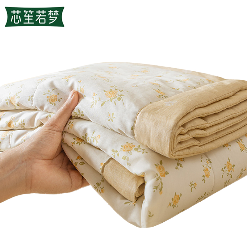 芯笙若梦 夏凉被 1.8*2M 床高清大图