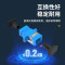 胜为(shengwei)BSC00150光纤耦合器SC单工对接头法兰盘单模多模跳线兼容延长连接器50个装