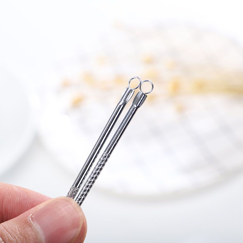 粉刺针祛痘挑痘挤痘痘美容院去黑头针工具器套装