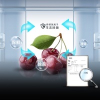 新飞(FRESTEC) 362升法式多门风冷无霜变频一级家用节能三门超薄四门电冰箱BCD-362WK7CT