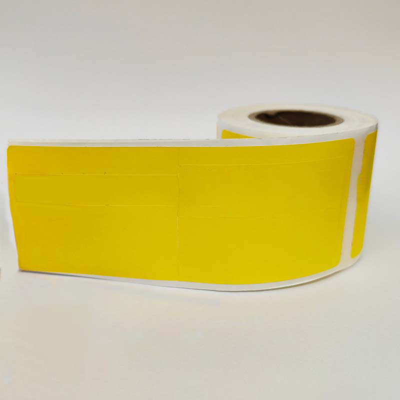 聚墨(JUM) JMA30-12-YL-FS 30*50mm+40 数字化反光标签(计价单位:卷)黄色高清大图