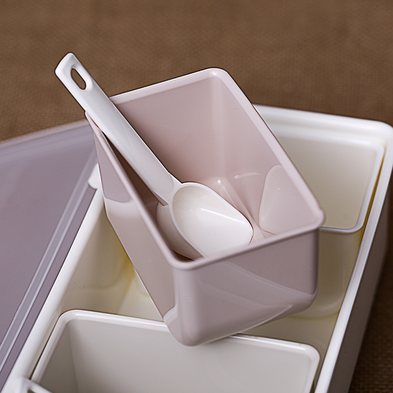 礼促优品 四格简约调味盒