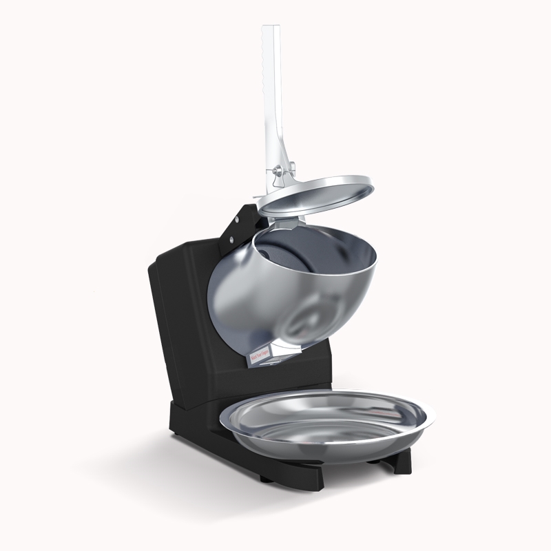 电动碎冰机花田趣刨冰机全自动冰沙机奶茶店摆摊小型冰粉打绵绵冰机