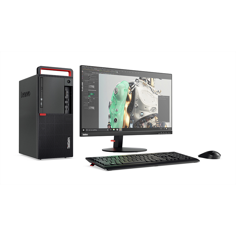 联想(Lenovo)ThinkCentre M710t-D070(I5-7500 4G 1T 无光驱 集成)19.5英寸显示器
