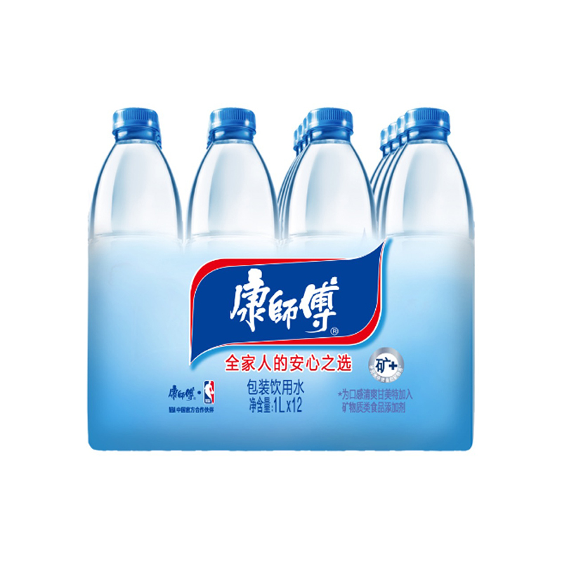康师傅包装饮用水1L*12瓶