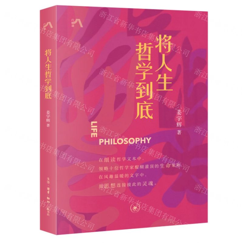 [N]将人生哲学到底-9787108075710高清大图