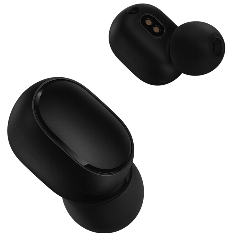 Redmi AirDots S 真无线蓝牙耳机 黑色急速秒连 单双使用 蓝牙5.0 游戏模式