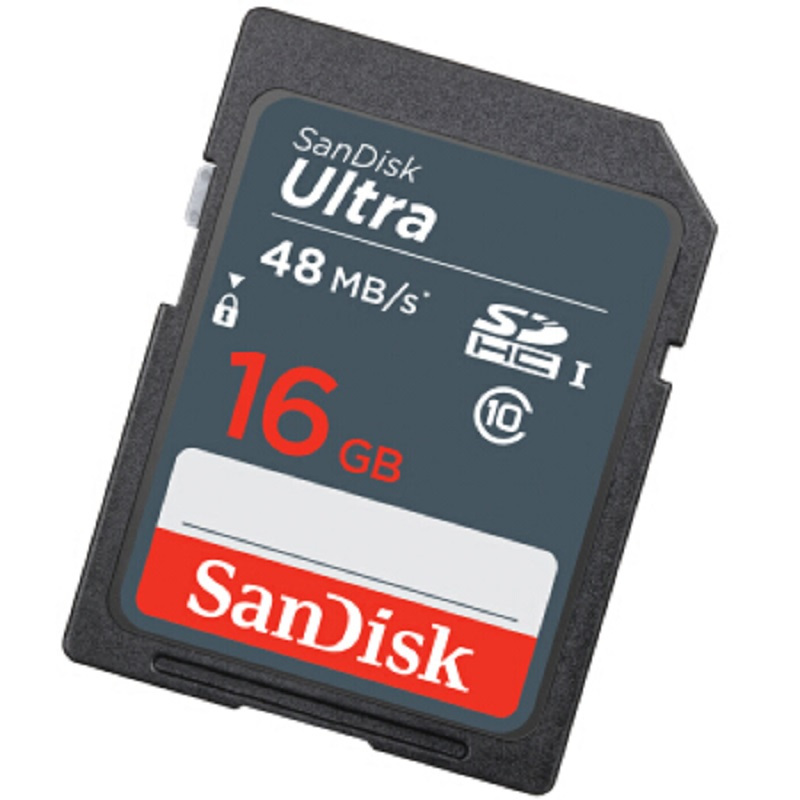 闪迪(SanDisk)存储卡 Class10 SD卡16GB 读速48MB/s