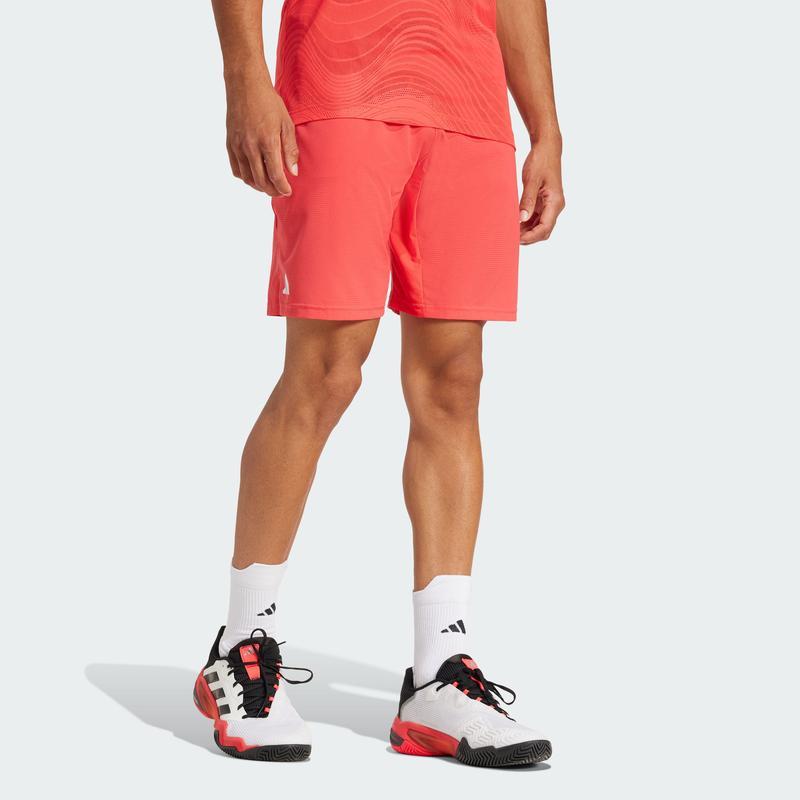 阿迪达斯(adidas)高弹力透气网球运动短裤adidasGameset系列专业