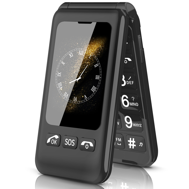 天语(K-Touch)T9S 全网通4G翻盖手机移动联通电信老人手机 双卡双待VoLTE老年机 学生备用功能机