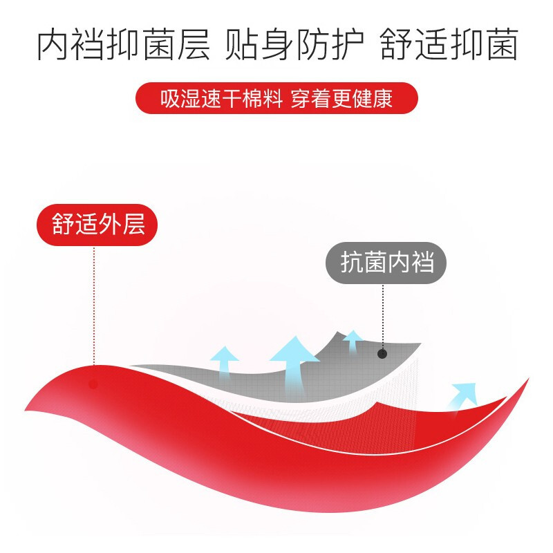 俞兆林儿童红内裤男童本命年棉质鸿运平角裤过年喜庆中大童短裤