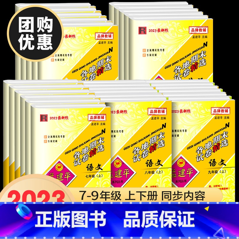 初中数学知识大全 国一上 [正版]2023版孟建平国一八年级下册上册试卷全套各地期末试卷精选语文数学英语科学人教版浙教版