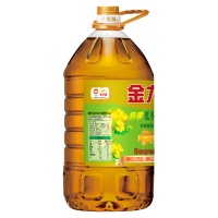 金龙鱼特香菜籽油5L/桶 食用油 非转基因 物理压榨 低芥酸