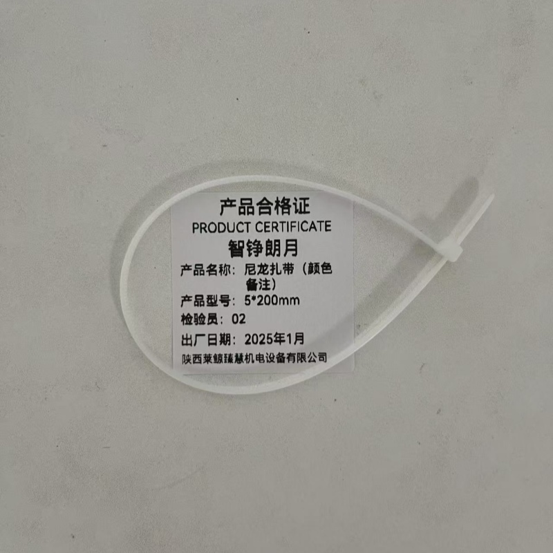 智铮朗月 尼龙扎带 5*200mm 根高清大图