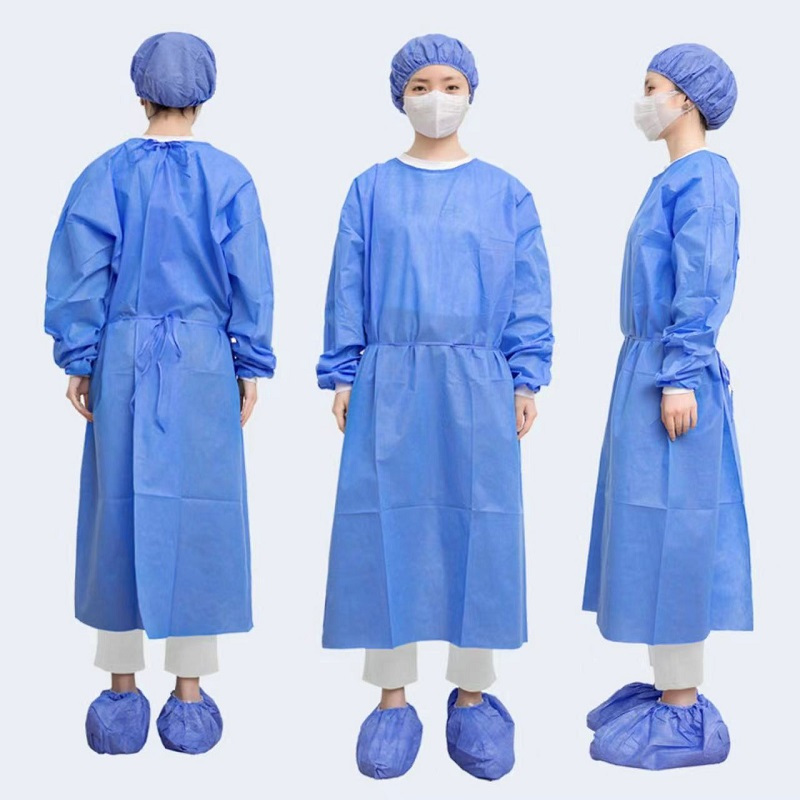 惠居尚品隔离衣蓝色视频