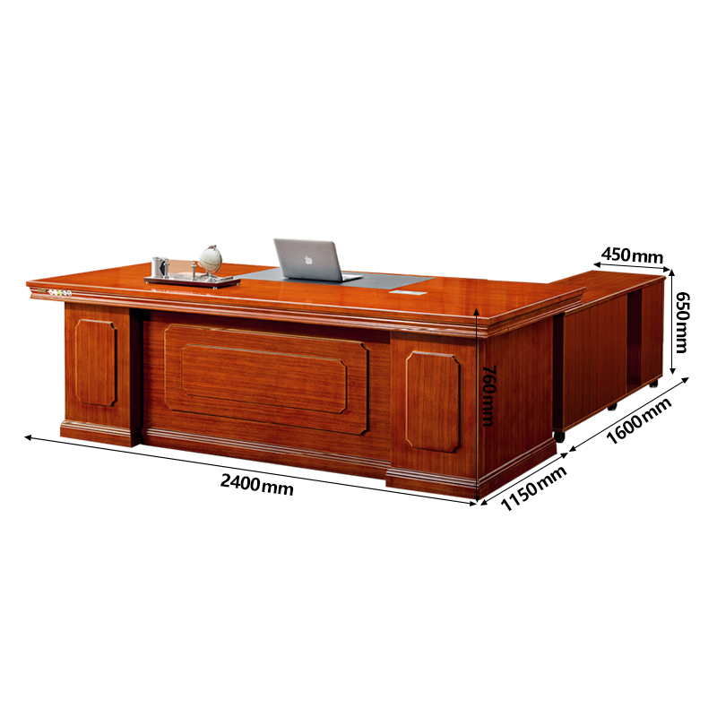 榭邦2024办公家具2400*1150mm*760mm 班台高清大图