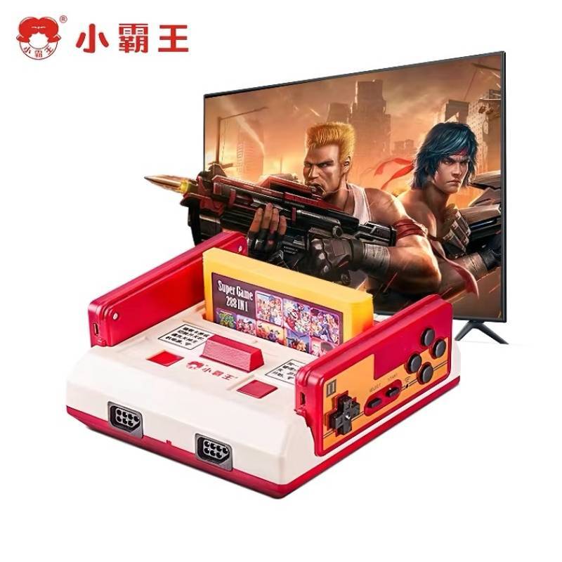 小霸王D99增强版[内置121款游戏] 高清有线版+双手柄 4K高清画质;HDMI高清输出 支持五百合一游戏卡