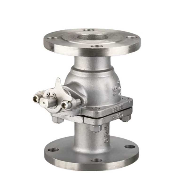 盛京联硕不锈钢法兰球阀DN100 [4寸]304材质材质台高清大图