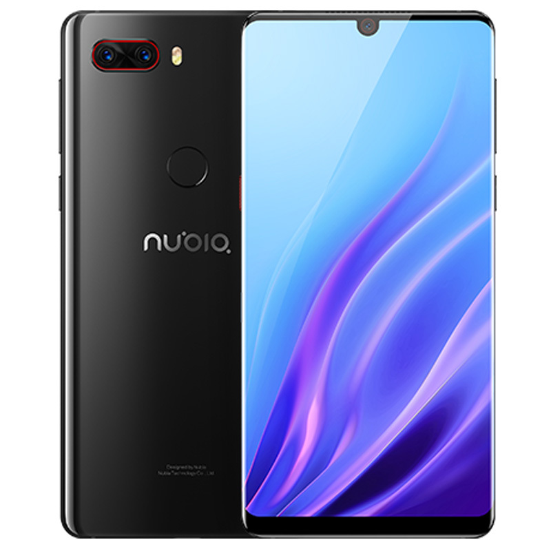 [直降500]努比亚(nubia) Z18 6GB+64GB 全面屏 联通移动电信全网通4G手机 极夜黑