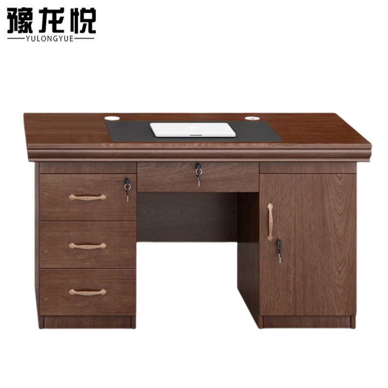 豫龙悦写字台办公桌高清大图