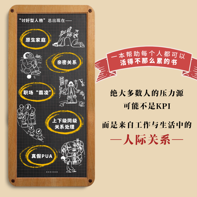 [正版]不去讨好任何人 滑洋著讨好型人格心理学书籍原生家庭职场人际关系亲密关系婚姻自我疗愈情绪处理焦虑恐惧心理自助高清大图